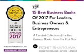 The Best Business Books Of 2017 | Non-Obvious Book Award Winners