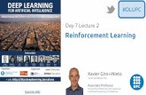 Reinforcement Learning (DLAI D7L2 2017 UPC Deep Learning for Artificial Intelligence)