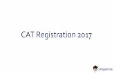 CAT Registration 2017
