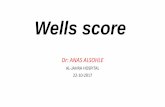 Wells score  jahra