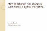 How Blockchain will change E-Commerce & Digital Marketing?