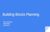 Building Blocks Planning For Tech Startups
