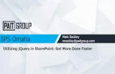 Utilizing jQuery in SharePoint: Get More Done Faster
