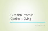 Canadian Trends in Charitable Giving