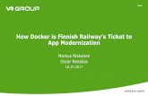 How Docker EE is Finnish Railway’s Ticket to App Modernization