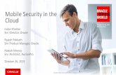 Oracle OpenWorld 2015 | CON9456 Mobile Security in the Cloud
