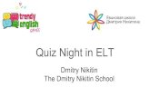 Quiz night in elt