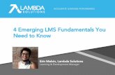 Webinar: 4 Emerging LMS Fundamentals You Need to Know