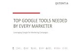 Top Google Tools Needed by Every Marketer