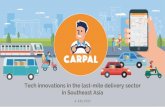 Tech Innovations in the Last-Mile Delivery Sector