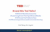 Brand Management Top 5 Book Summaries and Ted Talks