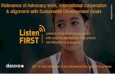 Listen First Global Outcomes EFTC Dublin 2017
