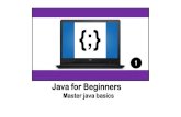 Java for beginners programming course (updated)