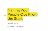 Nailing Your People Ops From the Start (PDX Startup Week workshop, Feb. 2017)