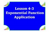 M8 acc lesson 4 3 exponential function applicationss