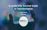 A Leadership Survival Guide to Transformation - Aldo Rall & Andy Cooper - AgileNZ 2017
