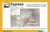 Cypress Development Corporate Presentation