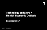Finnish technology industry, December 2017