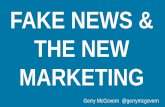 WebTomorrow - Fake News & The New Marketing- Gerry McGovern