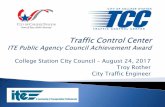 Traffic Control Center Award