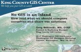 No GIS is an Island How (and why) we should compare ourselves and share our solutions