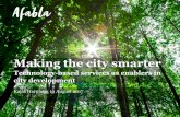 Making the city smarter