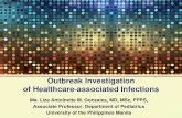 Outbreak Investigation of Healthcare Associated Infections