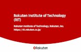 Rakuten Institute of Technology