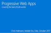 Progressive Web Apps - Covering the best of both worlds