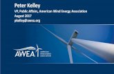 Top slides on U.S. wind power - AWEA August 2017