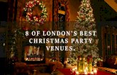 8 OF LONDON'S BEST CHRISTMAS PARTY VENUES