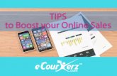 eCourierz | Best Practice for Increasing Online Sales for Online sellers
