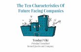 The Ten Characteristics Of Future Facing Companies