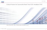 Critical Factors for Successful Real-Time PCR: Multiplex PCR