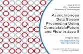 Stream Processing with CompletableFuture and Flow in Java 9