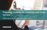 Preparing students for university and career success