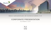 Blx corporate presentation 1 q17 english