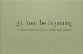 Git, from the beginning