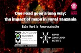 One road goes a long way: the impact of maps in rural Tanzania