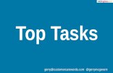 Measuring customer effort with Top Tasks - Gerry McGovern