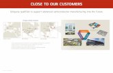Close to Our Customers Map