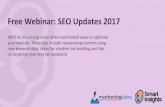 2017 SEO updates webinar - Smart insights and Matt Janaway