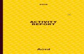 Activity Report Group Avril 2016