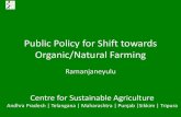 Public policy for shift towards organic/natural farming