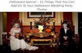 Halloween wedding-party-theme-tips