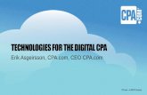 Technologies for the Digital CPA