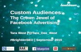 BrightonSEO - Tara West - Facebook Custom Audiences - September 2015
