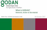 What is GODAN? Network, Action & Secretariat
