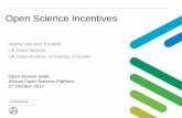 Open Science Incentives/Veerle van den Eynden