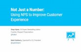 QuestionPro CX - Not Just a Number: Using NPS to Improve Customer Experience